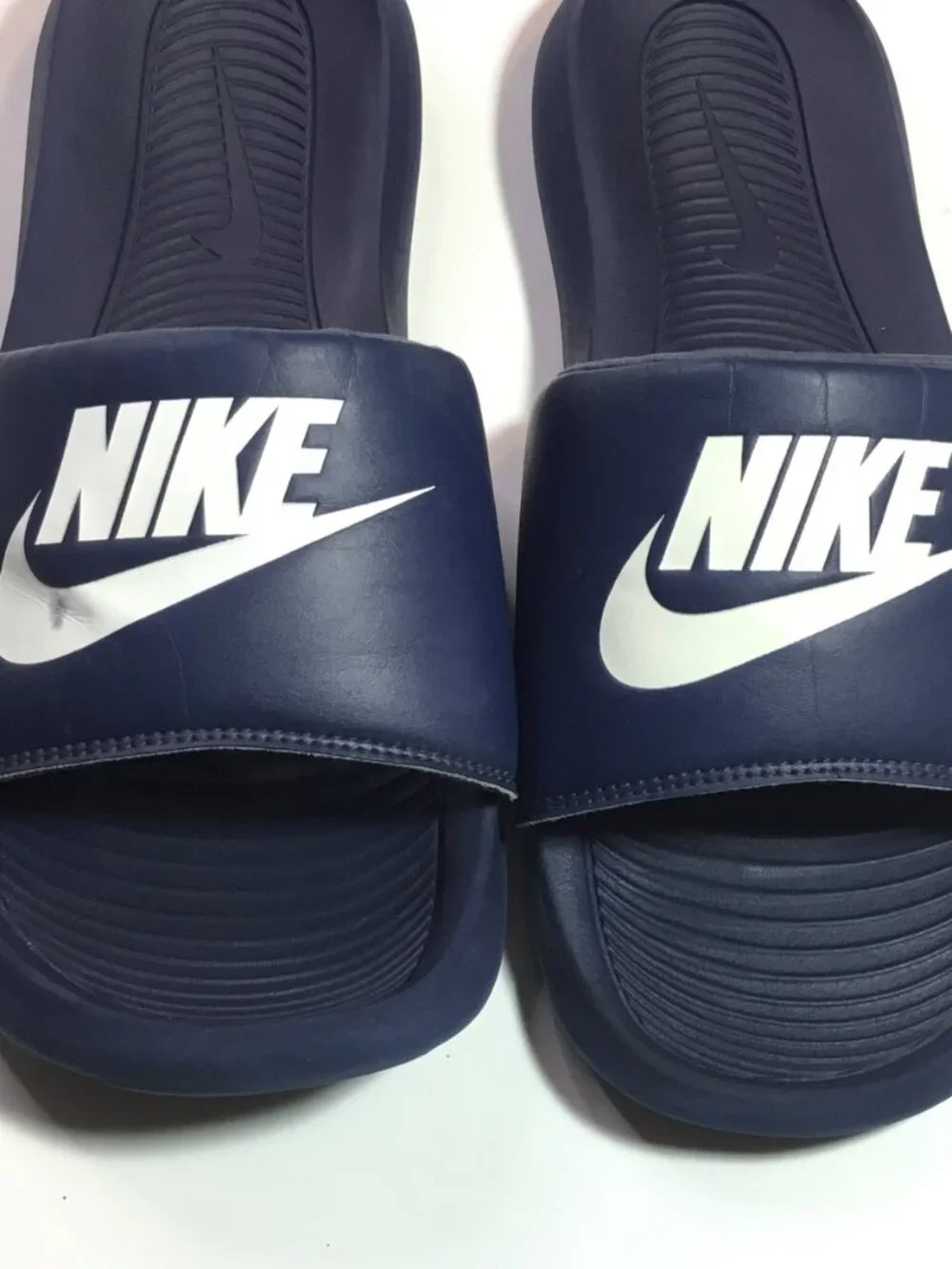 Men NIKE VICTORI ONE SLIDES Midnight Navy (CN9675 401) Size 12